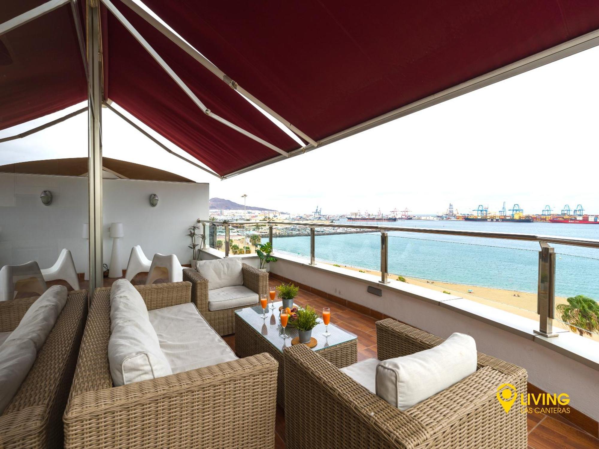 Living Las Canteras Homes - Penthouse Free Parking Las Palmas de Gran Canaria Dış mekan fotoğraf