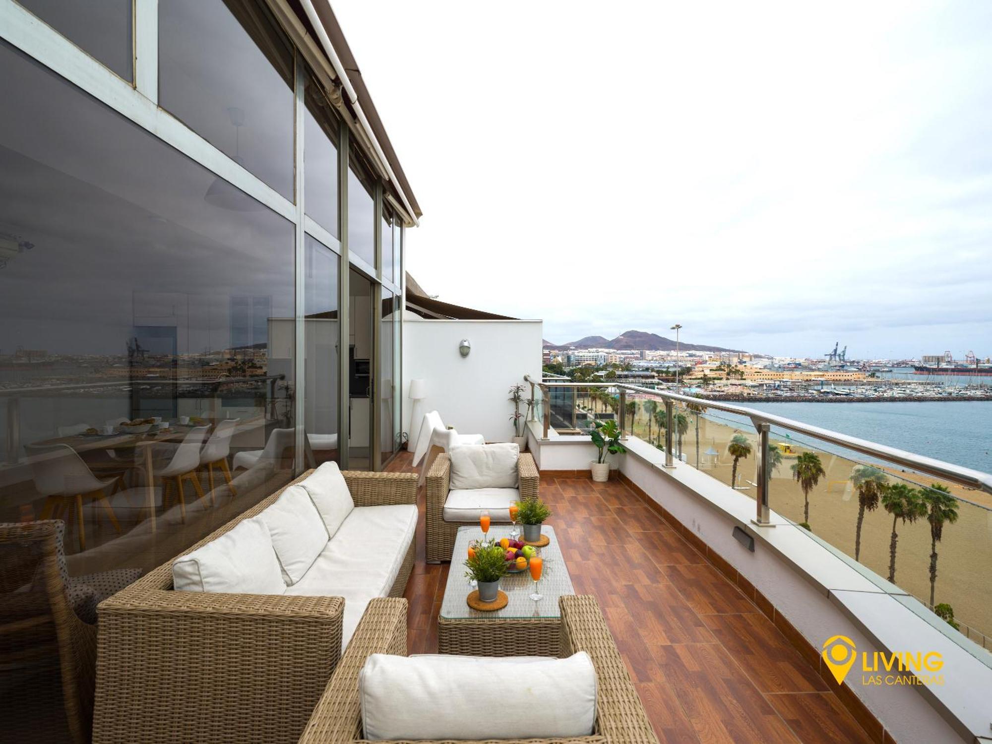 Living Las Canteras Homes - Penthouse Free Parking Las Palmas de Gran Canaria Dış mekan fotoğraf