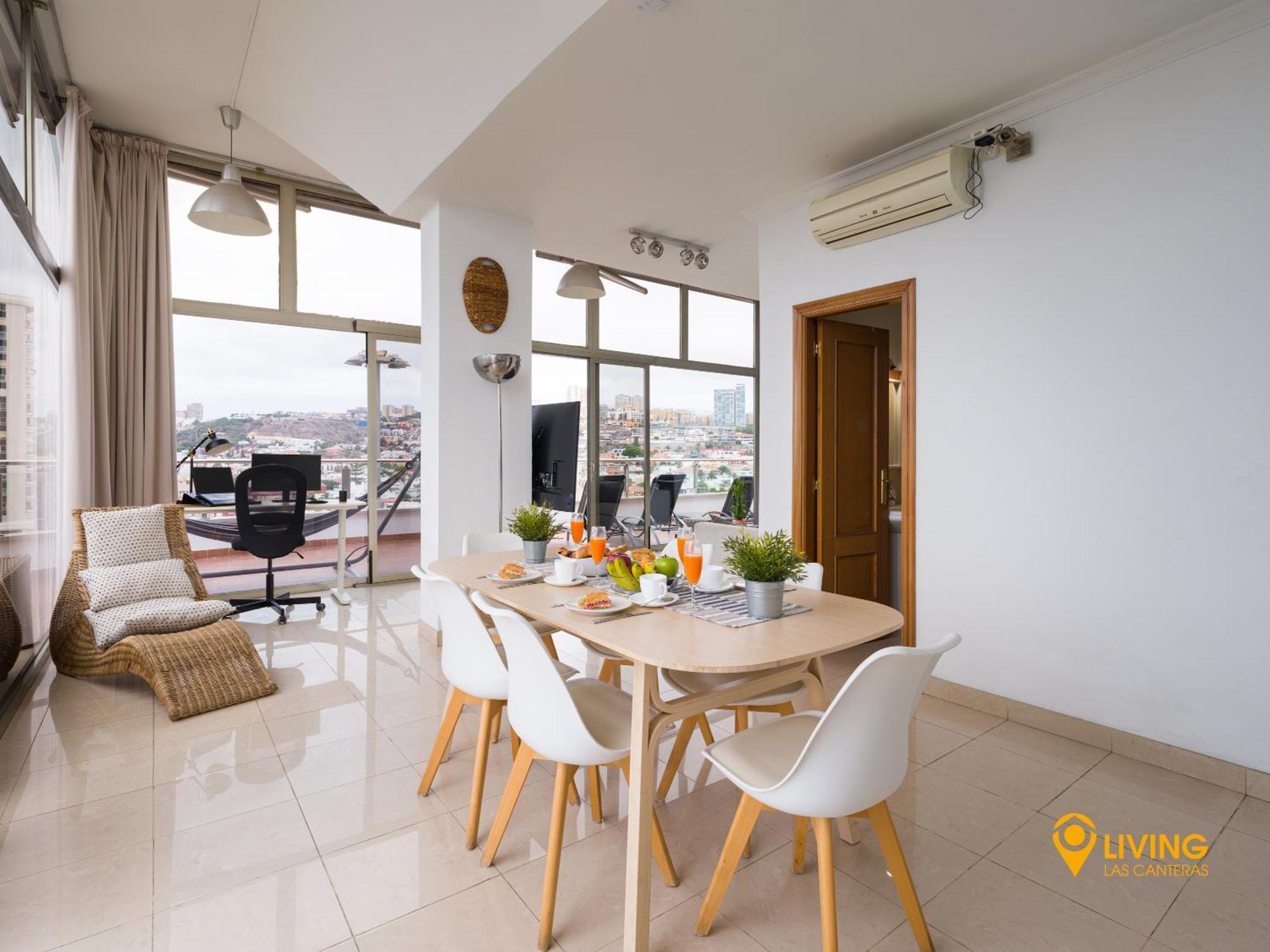 Living Las Canteras Homes - Penthouse Free Parking Las Palmas de Gran Canaria Dış mekan fotoğraf